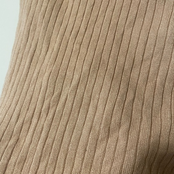 H&M Beige Ribbed Long Sleeve - Picture 4 of 4